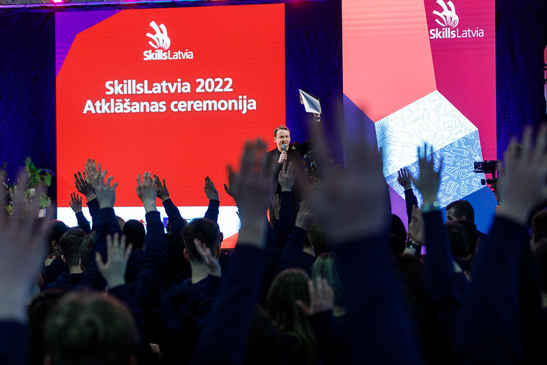 SkillsLatvia 2022 atklāšanas ceremonija