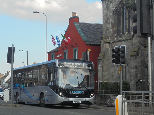 413 aiding people to the Hospis, By Lothian Buses Photos