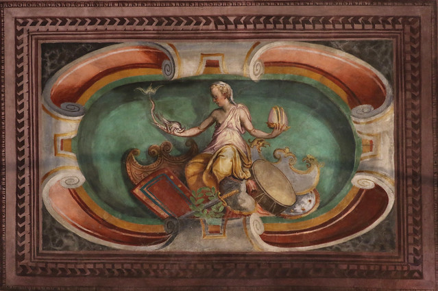 affresco (1555) - Rocca dei Rossi - San Secondo Parmense