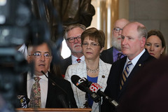 Rep. Zawistowski joined House and Senate Republicans to call for tax relief.