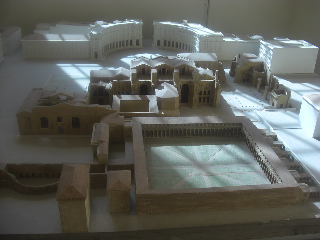 Model of the Baths of Diocletian