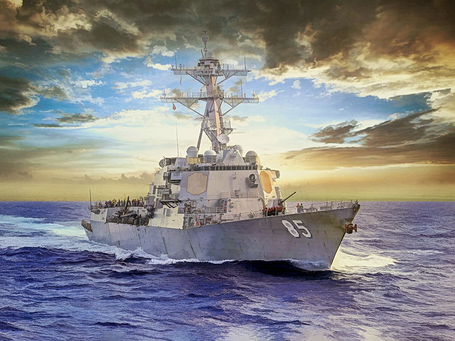 USS McCampbell DDG-85