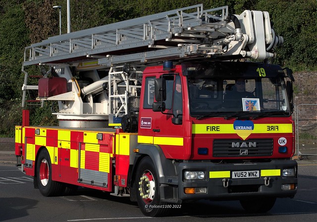 Gloucestershire Fire & Rescue Service MAN ALP VU52 WNZ