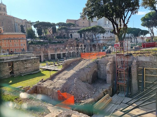 RARA 2022. #NatalediRoma Update: Rome, Forum of Caesar Excavations, April 2022; Dr. Rubina Raja, The Arrhus, University of Denmark (28 Feb. 2022). New On-Site Excavation Photographs, Skyscraper City  (12/03 & 16/04/2022); & F. Campanini / Fb (15/04/2022).