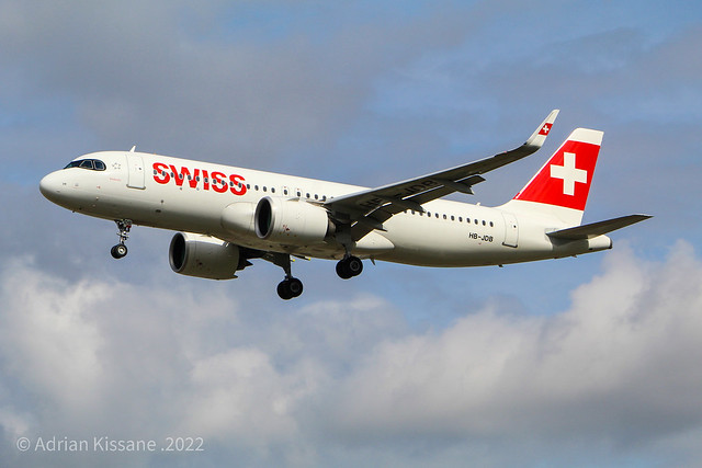 SWISS A320 HB-JDB