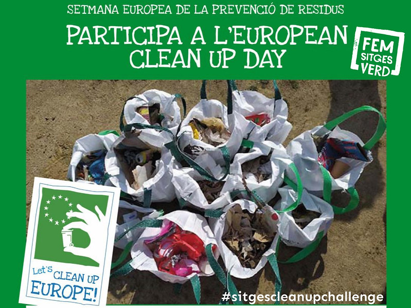Clean Up Day Europe a Sitges