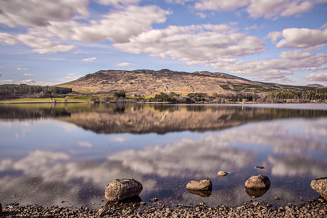 Loch Rannoch Reflections Kinloch Rannoch Perthshire Scotland