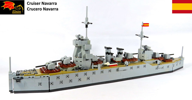 Spanish Light Cruiser Navarra - 52