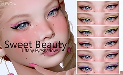 Sweet Beauty - Tiffany Eyeshadows for Lelutka EVOX