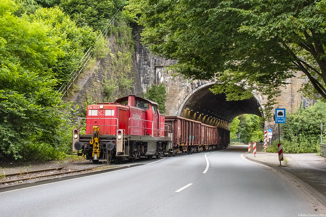 DB 294 813+Eanos’en | Kruiner Tunnel, Gevelsberg