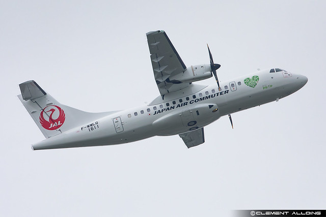 Japan Air Commuter ATR 42-600 cn 1611 F-WWLG // JA11JC