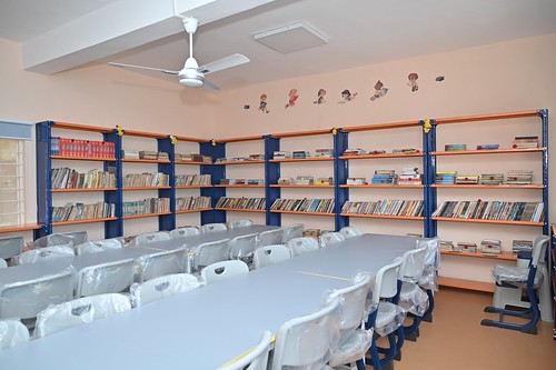 Library Project in Government Schools by Trinity Care Foundation