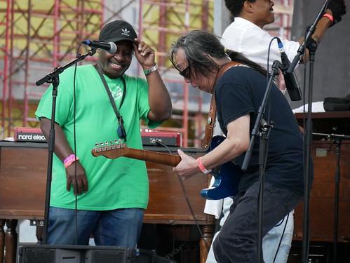 June Yamagishi at French Quarter Fest - April 21, 2022. Photo by Louis Crispino.