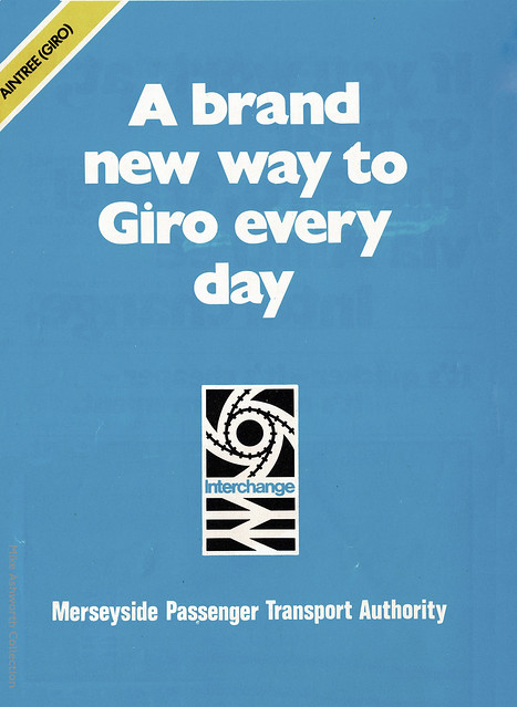 A brand new way to Giro every day : Merseyside Passenger Transport Authority 'Mersey Interchange' leaflet, 20 November 1974