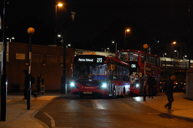 Stagecoach Selkent 37511 on route 273 - Lewisham, Station Road
