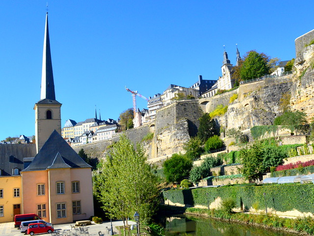 Luxembourg lower town