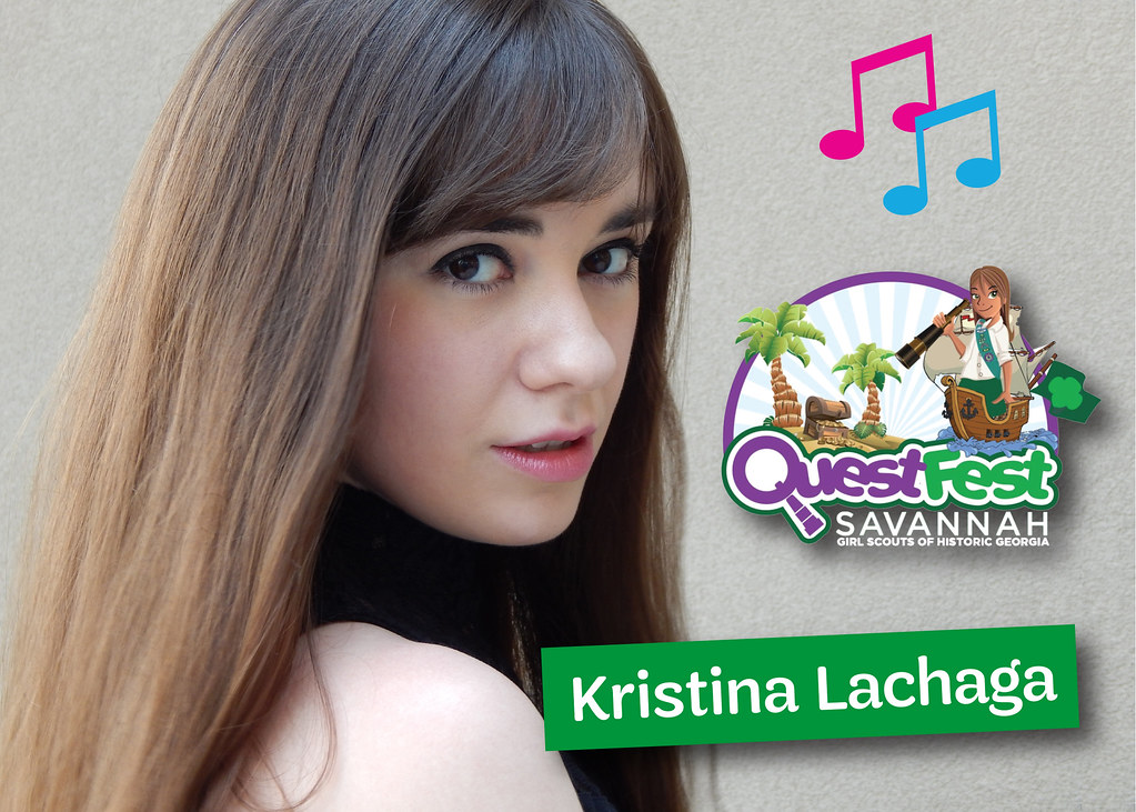 Kristina Lachaga can't wait to return to Girl Scout QuestFest in Savannah, GA!