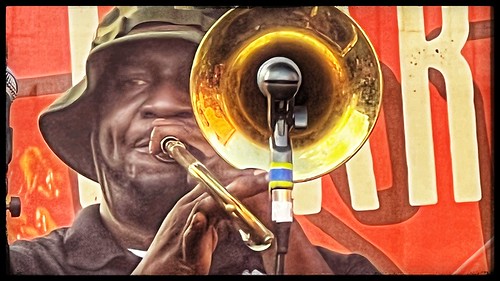 Da Truth Brass Band at French Quarter Fest - April 22, 2022. Photo by MJ Mastrogiovanni.