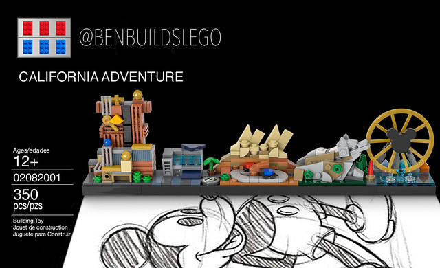 LEGO California Adventure skyline [Box]