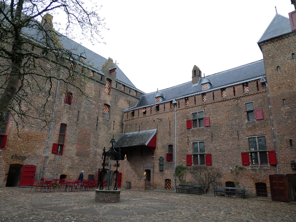 Muiderslot Castle central courtyard