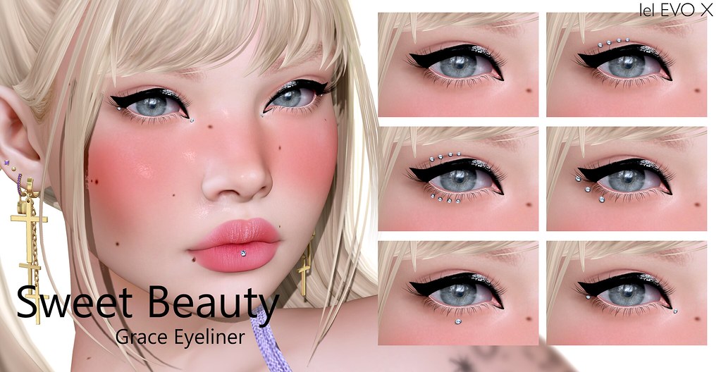 Sweet Beauty – Grace Eyeliner for Lelutka EVOX