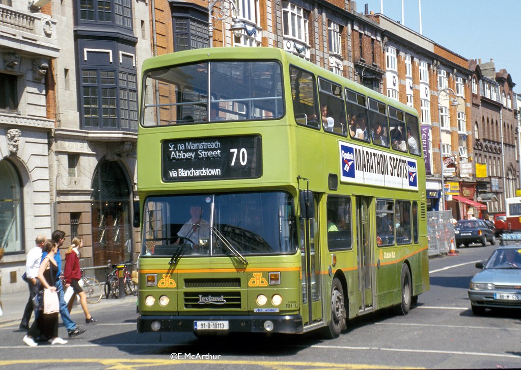 Rh113 RH113. | Phibsboro's RH113 on Abbey Street. 14/06/96. | Dublin Bus ...