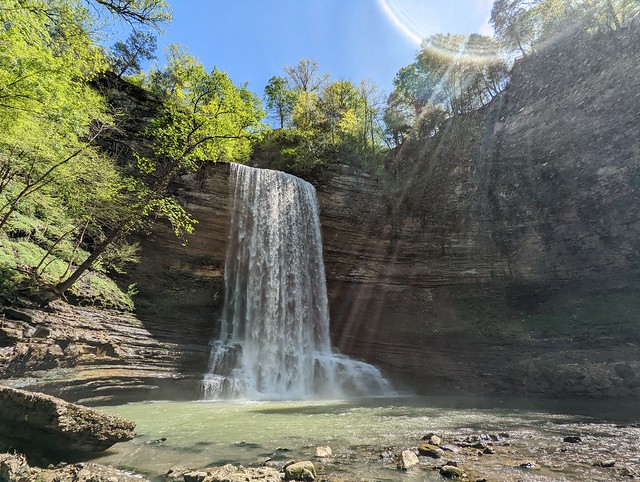Fanchers Falls, Taylor Creek, White County, Tennessee
