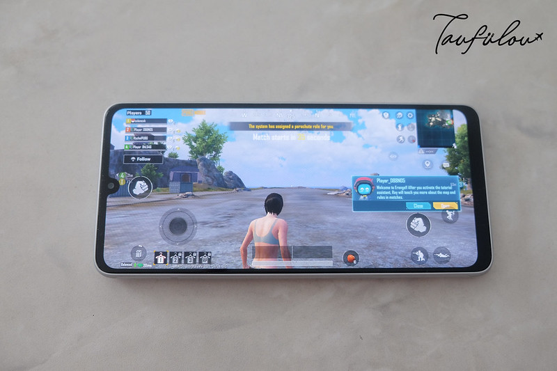galaxy a33 gaming speed quality