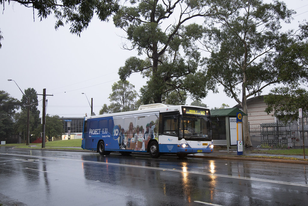 State Transit (1568) Volvo B12BLE/Custom Coaches CB60 at Allambie Heights.