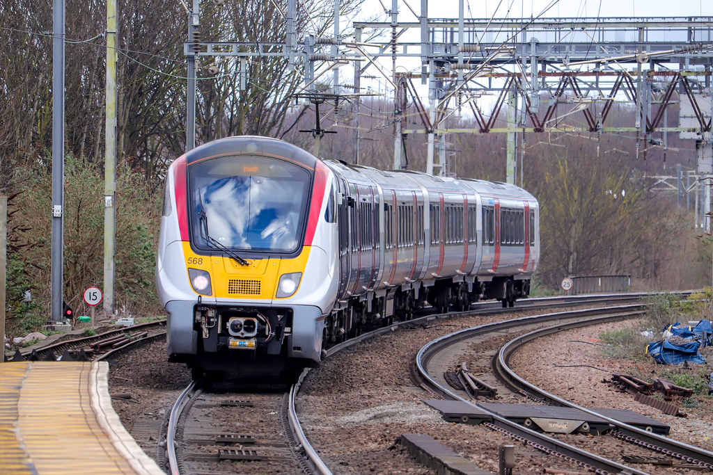 720568 departs Chelsmford | Greater Anglia Class 720 No. 720… | Flickr