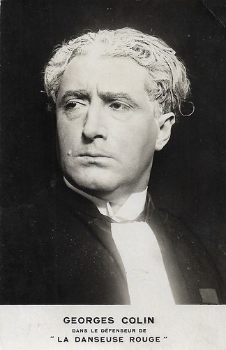 Georges Colin as the lawyer in La danseuse rouge