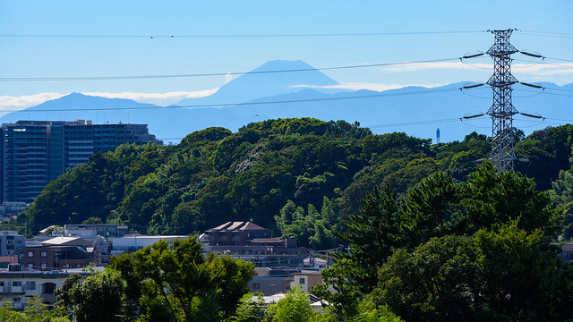 Mt Fuji from Yumemigasaki