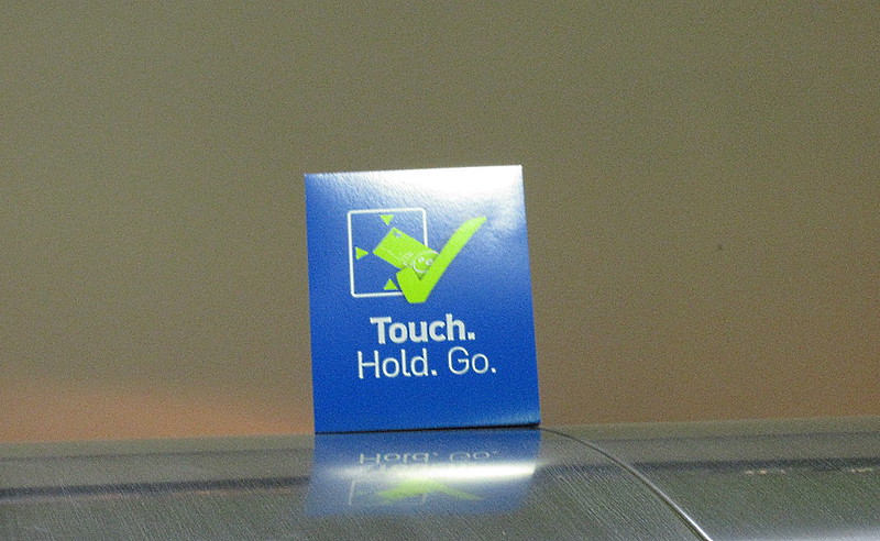 Myki campaign to encourage passengers to touch their cards "properly", April 2012