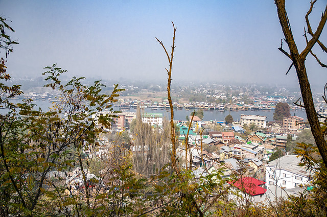 Dal Lake On A Hazy November Day