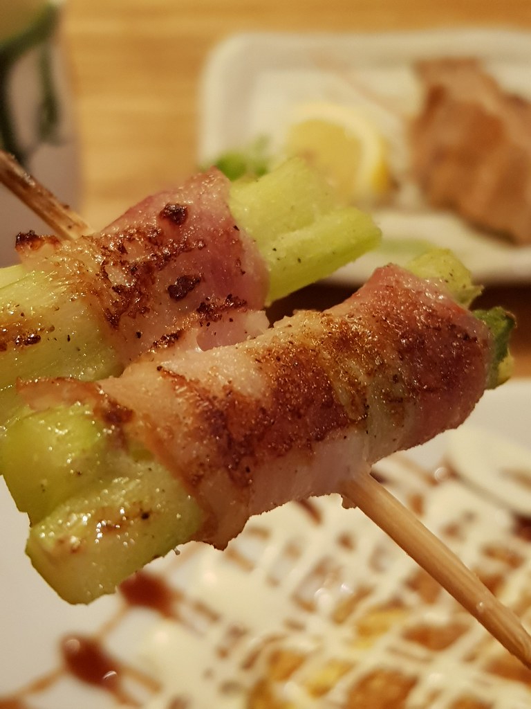 アスパラベーコン Aspara Bacon rm$7 @ 金八居洒屋 Kimpachi Japanese Restaurant SS17