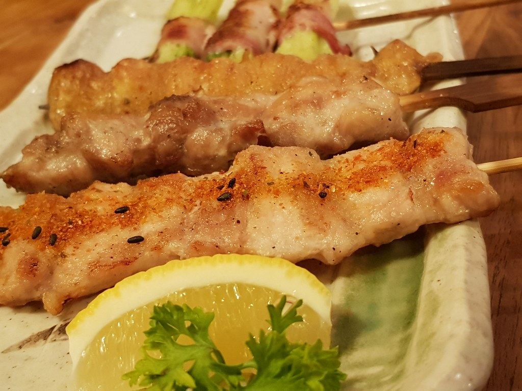 串燒物 Kushiyaki rm4 to rm$7 @ 金八居洒屋 Kimpachi Japanese Restaurant SS17