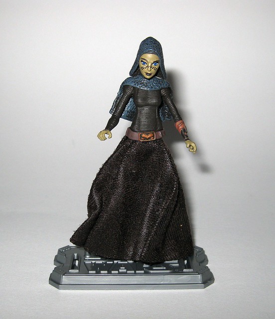barriss offee cw50 star wars the clone wars blue and black packaging basic action figures 2010 2011 hasbro c