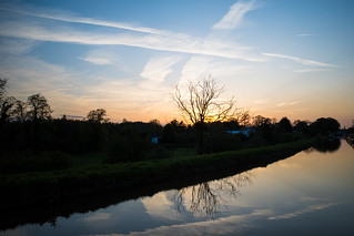 Canal sundown