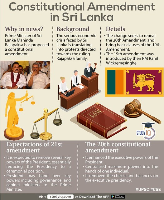Constitutional Amendment In Sri Lanka