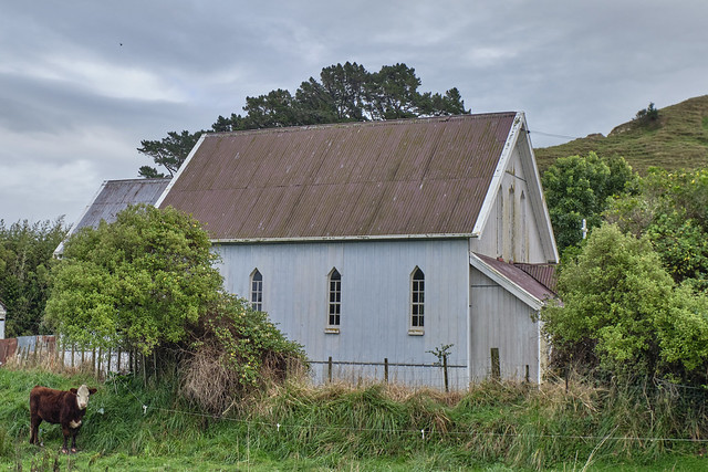 Staredown, St. Marks Church, Waitotara, New Zealand