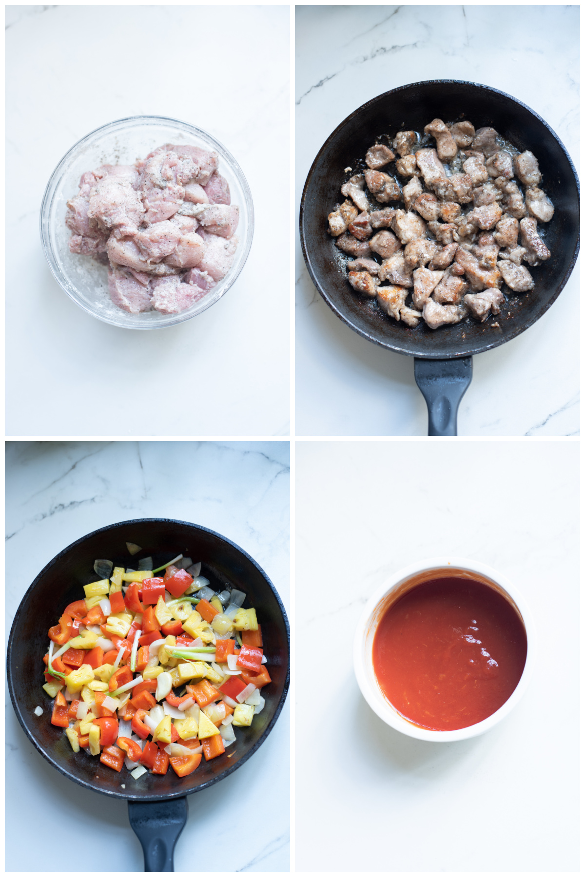 How to make homemade sweet and sour pork 