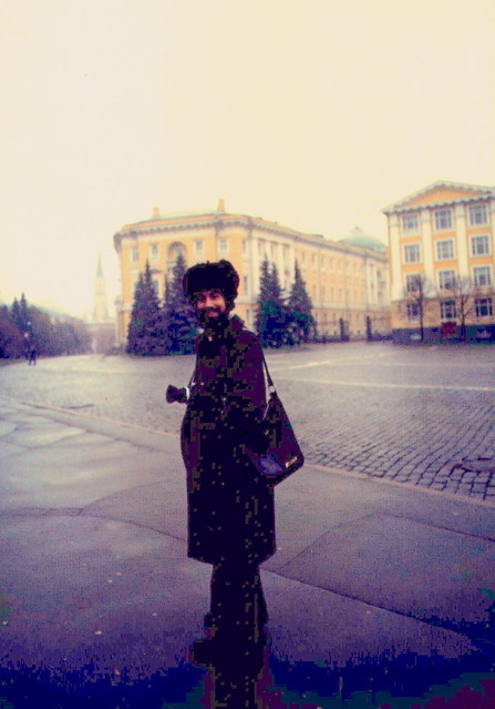 I look like a KGB agent in Moscow, :-D 1975