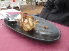 Cake/Dessert, Hotel Restaurant Palacio de los Guzmanes, Baños de Encina, Jaen, Andalucia, Spain