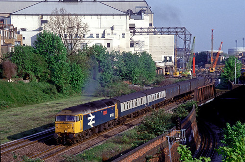 47616 passes Lillie Bridge in May 1989 | by 1V44 (Chris Morrison)