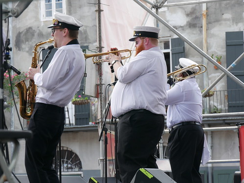Red Hot Brass Band at French Quarter Fest 2022. Photo by Louis Crispino.