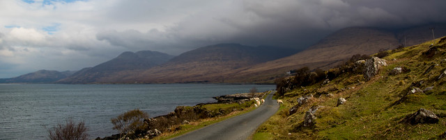 Gribun road, Loch na Keal