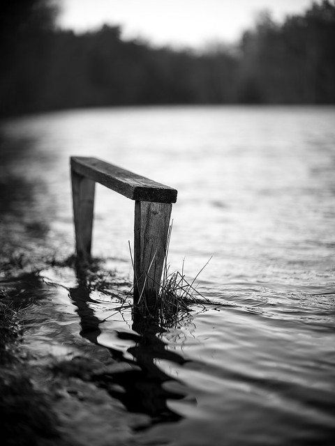 Flooded seat