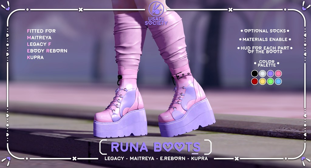 Runa Boots For HONGDAE EVENT