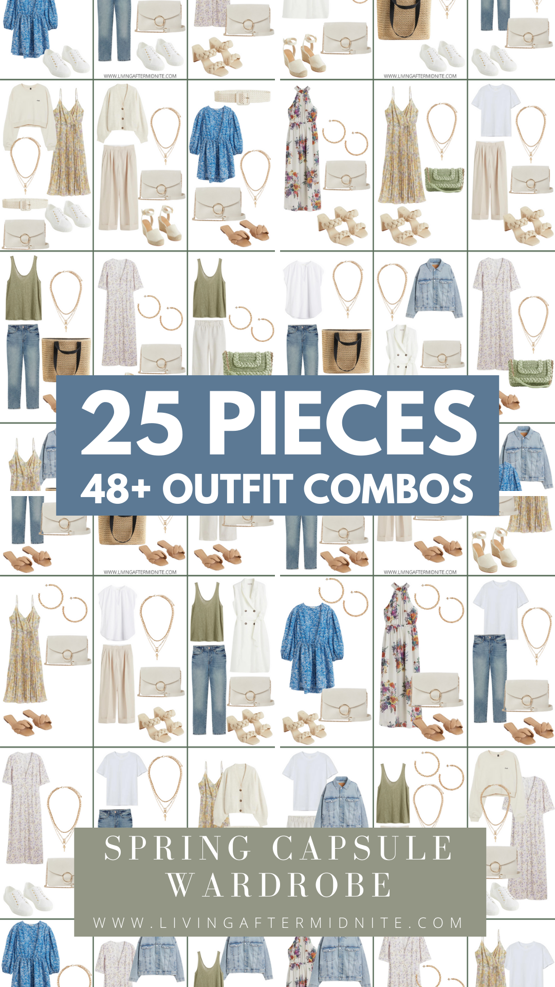 Affordable H&M Spring Capsule Wardrobe | 25 Pieces, 48+ Outfits | How to Build a Capsule Wardrobe | H&M Spring Clothes | Outfit Inspiration | Spring Fashion | 60 Warm Weather Outfit Ideas | Spring Vacation Packing Guide | Spring Outfits 2022 | Summer Outfit Ideas