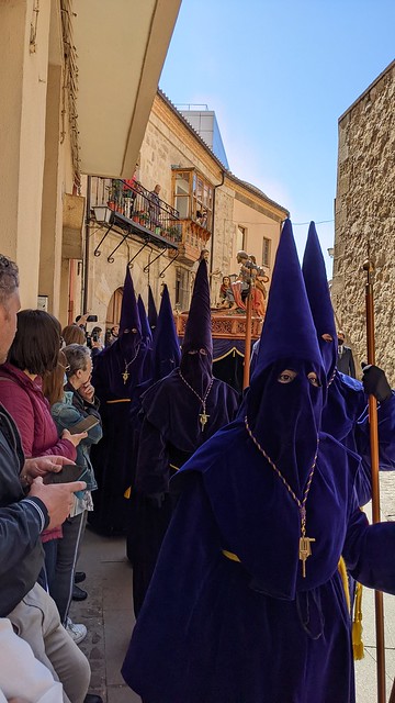 Holy Thursday Afternoon Procession - Zamora, Spain - 14 April 2022